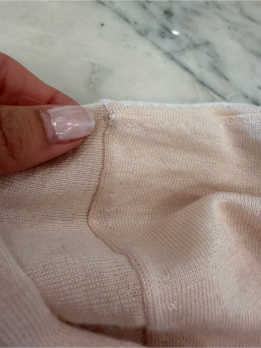 Fabiana Filippi Cashmere Blush Boatneck Lightweight Sweater Single Strap - Picture 10 of 10